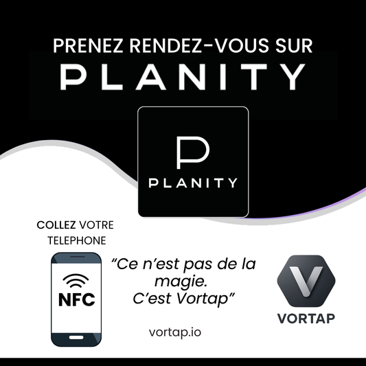 Plaque NFC Planity